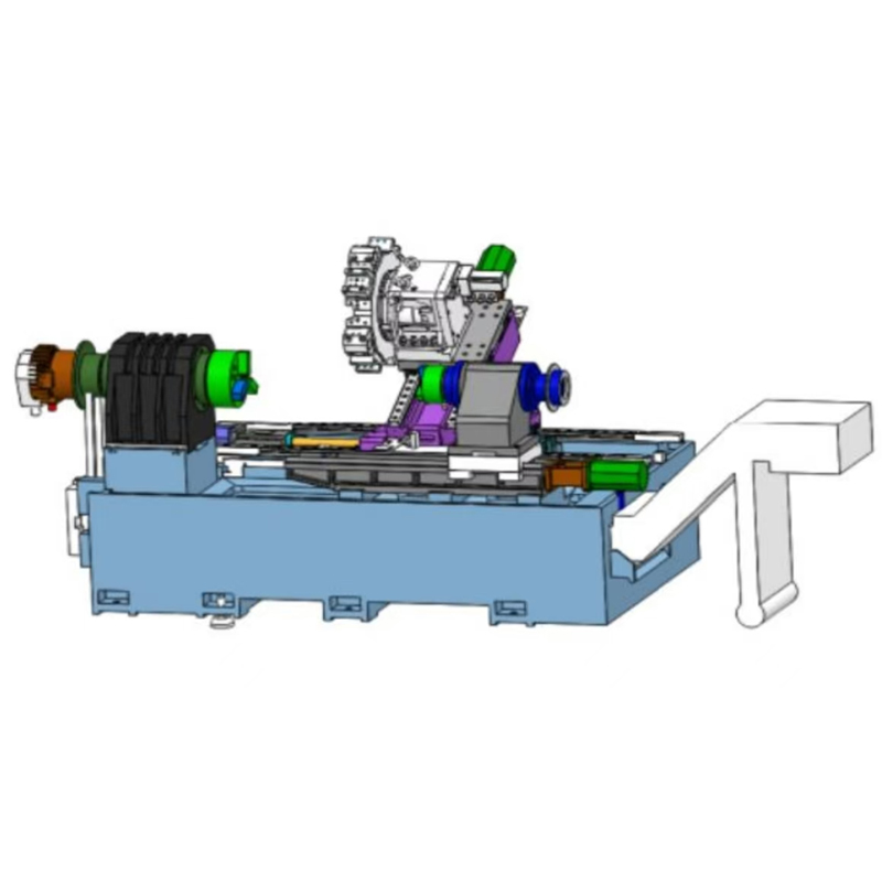 CNC Turning Milling Machine Frame DBT-6075